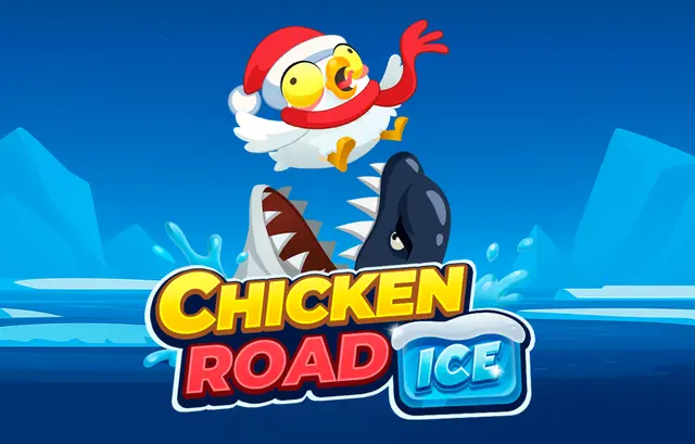 Bannière du jeu Chicken Road Ice