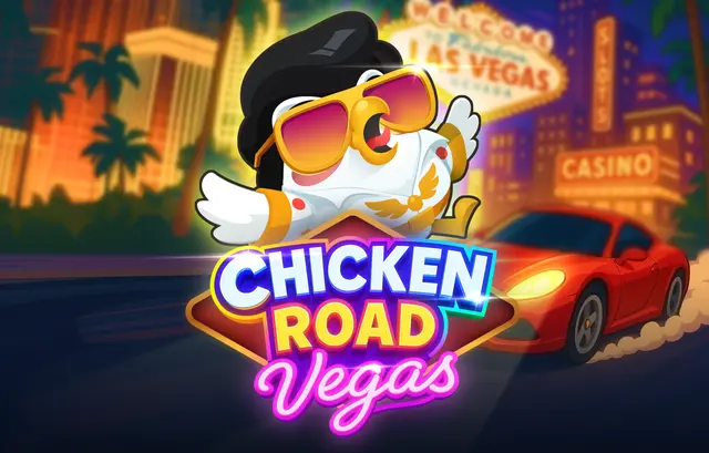Bannière du jeu Chicken Road Vegas